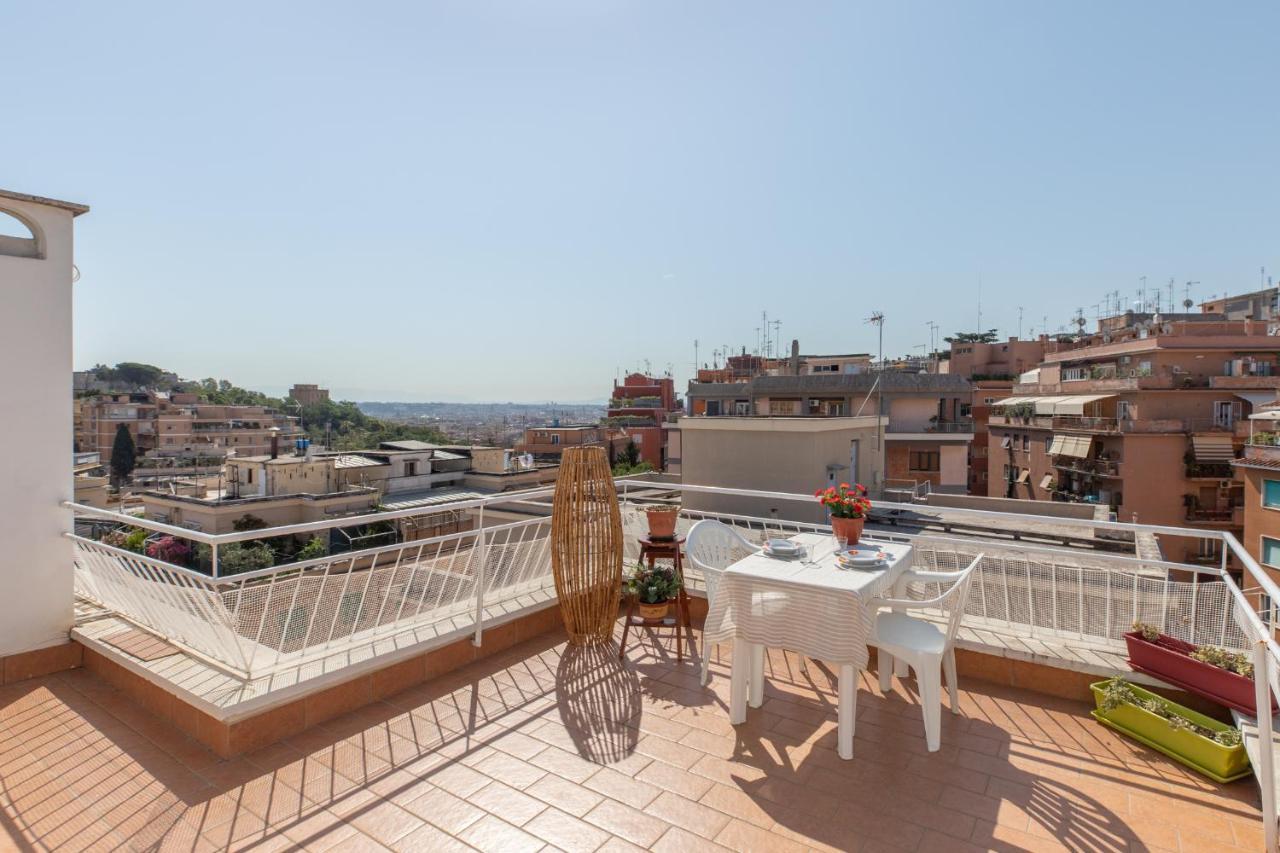 Apartament Iflat Shiny Penthouse In Balduina Rzym Zewnętrze zdjęcie